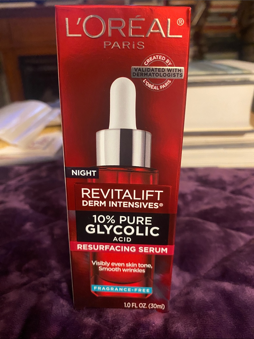 L'Oreal Revitalift Derm Intensives Night Serum - New